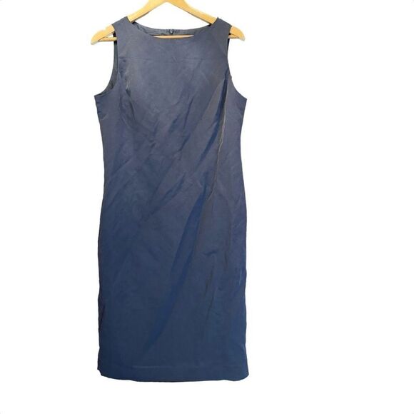 Liz Claiborne Collection. Blue Sleeveless Dress. Size 10. - Picture 1 of 7